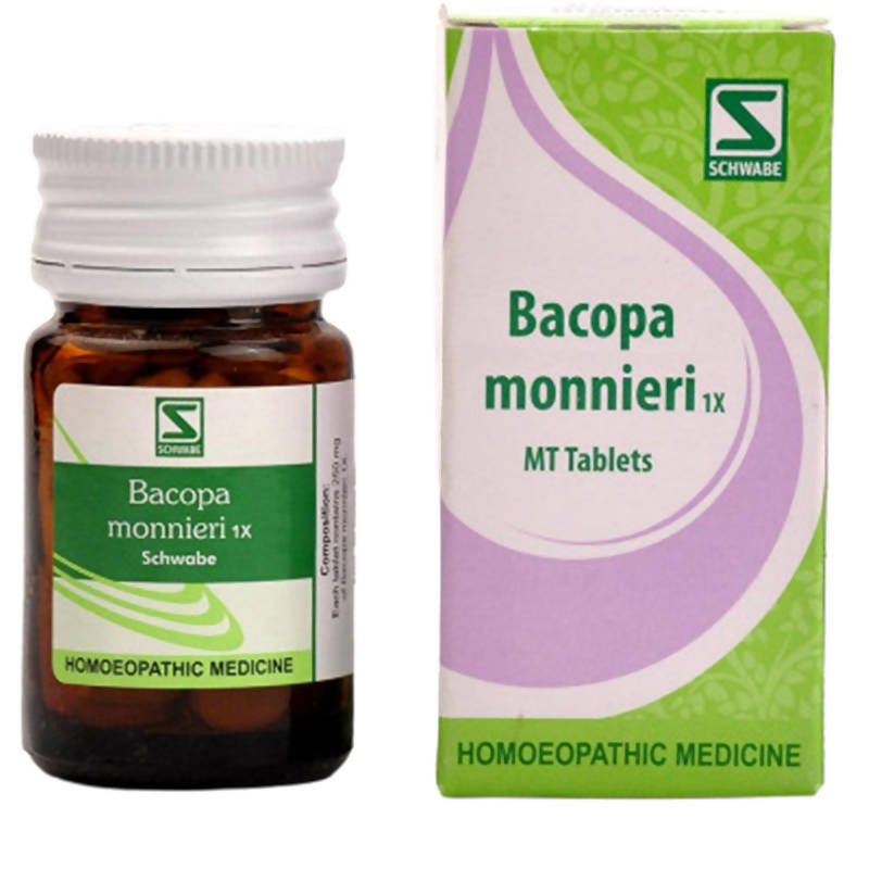 Dr. Willmar Schwabe India Bacopa Monnieri 1X MT Tablets - Distacart