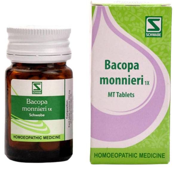 Dr. Willmar Schwabe India Bacopa Monnieri 1X MT Tablets - Distacart