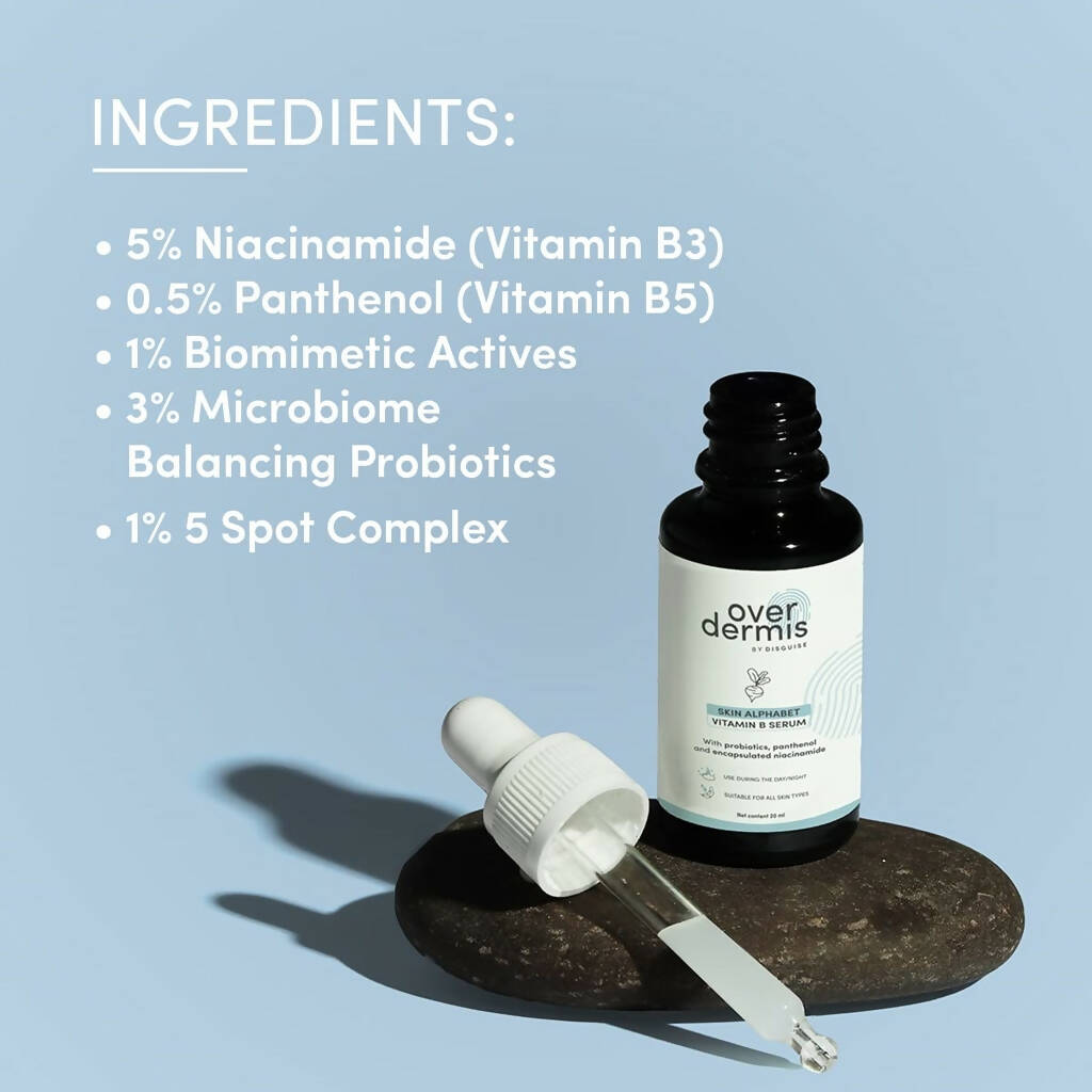 Over Dermis By Disguise Skin Alphabet Vitamin B Serum - Distacart