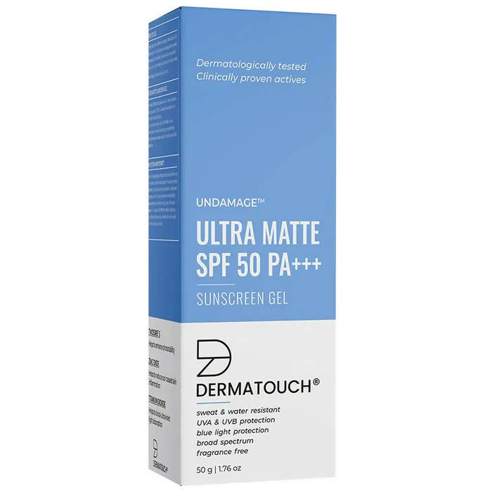 Dermatouch Ultra Matte Sunscreen Gel SPF 50 PA+++ - Distacart