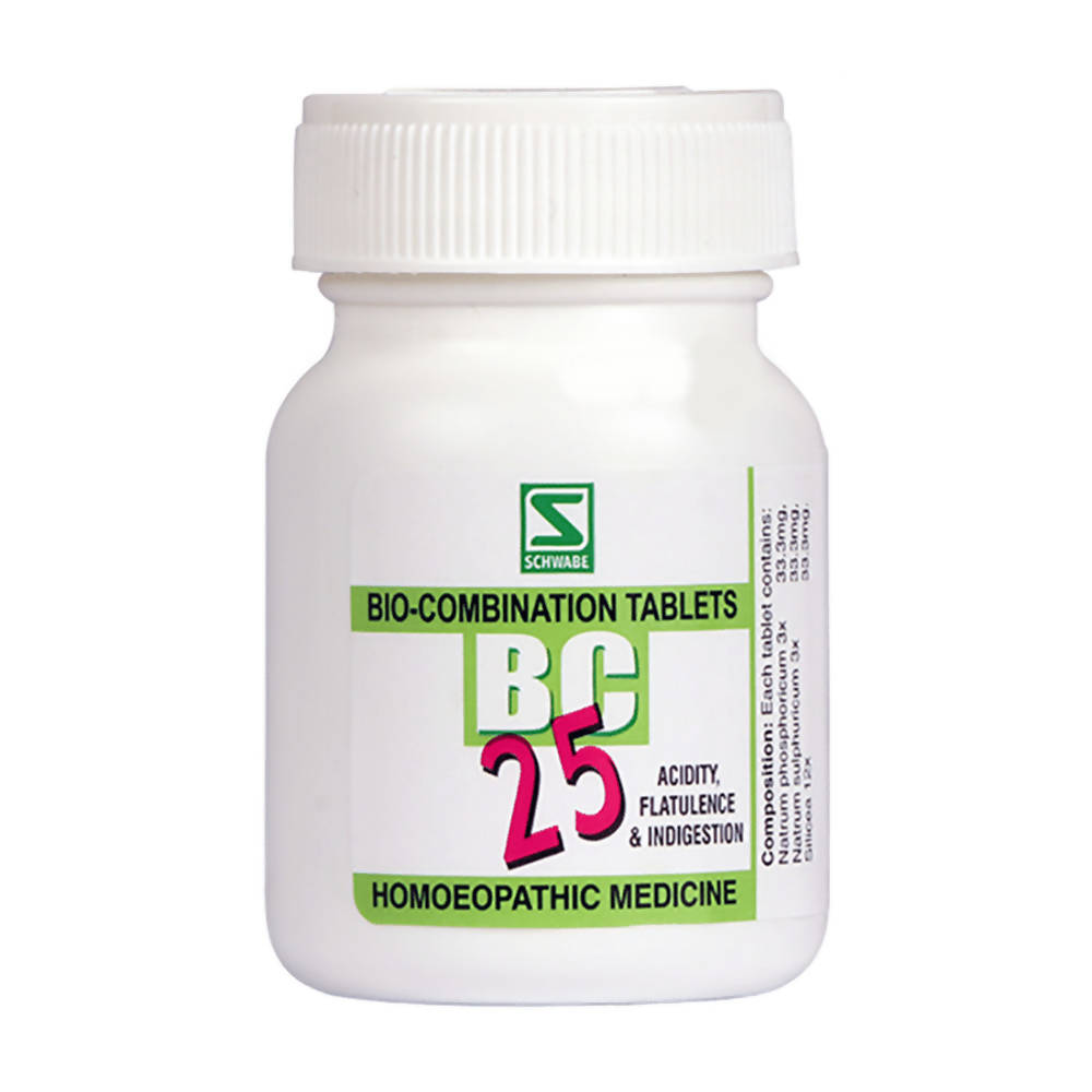 Dr. Willmar Schwabe India Bio-Combination 25 (BC 25) Tablet - Distacart
