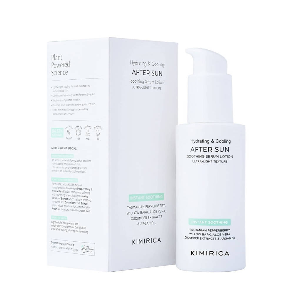 Kimirica After Sun Soothing Serum Lotion - Distacart