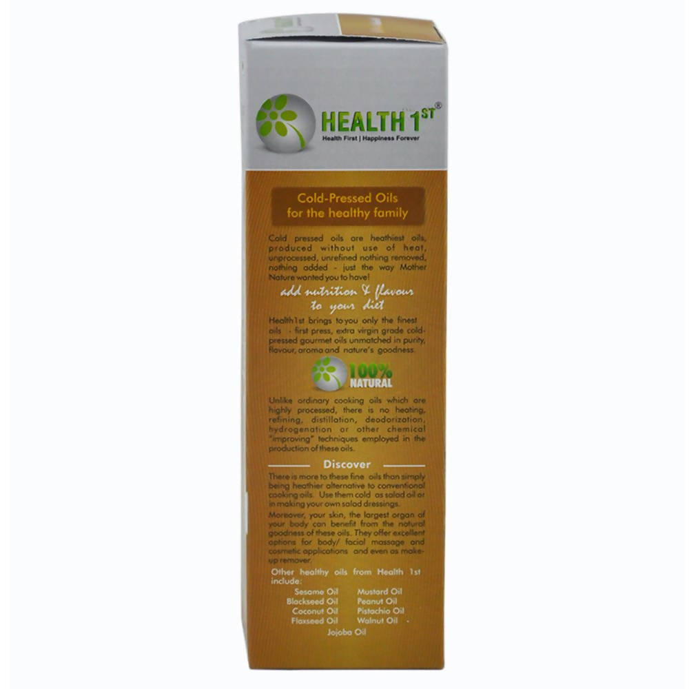 Health 1st Cold Pressed Almond Oil - Distacart