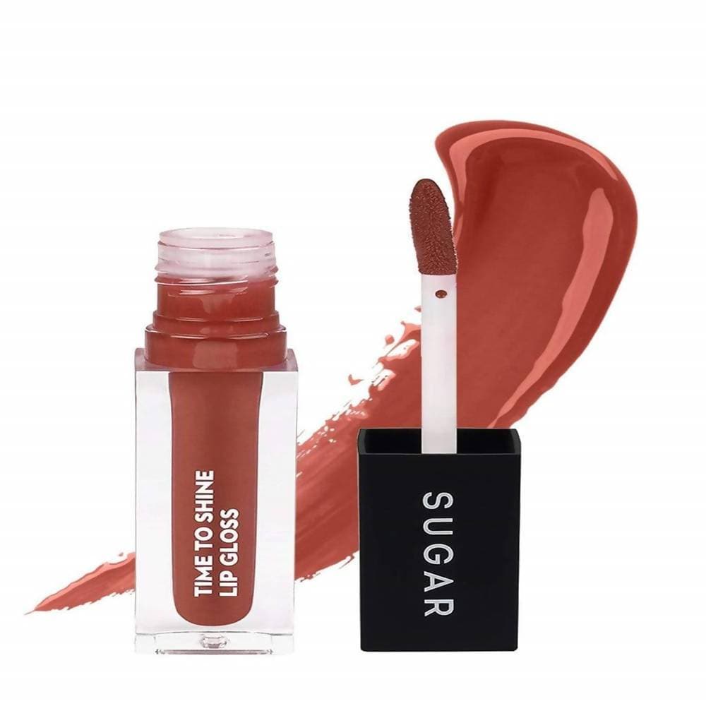 Sugar Time To Shine Lip Gloss - Mellow Kitty (Deep Peach Nude) - Distacart