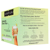 Thumbnail for Kapiva Ayurveda Amla & Zinc Fizz - Lime Flavour