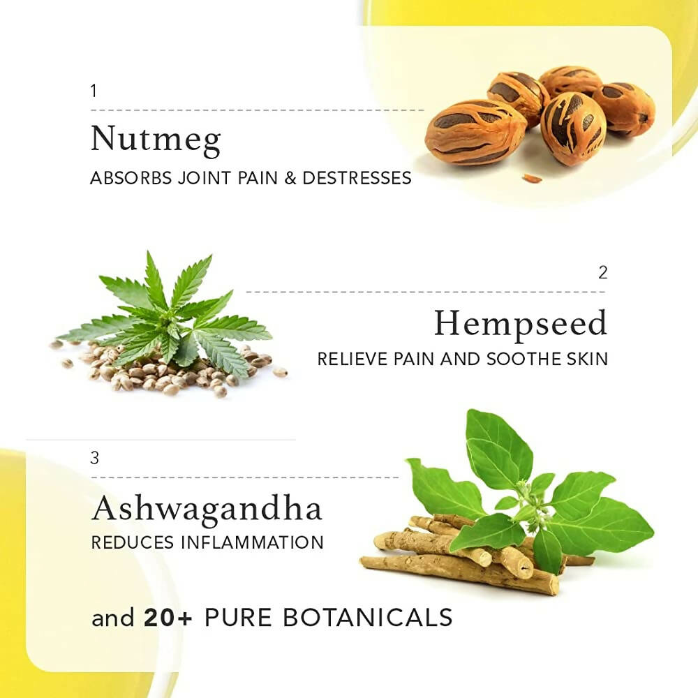 Ras Luxury Oils Renew Muscle Relaxant & Pain Relief Body Oil - Distacart