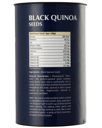 Naturesmith Black Quinoa Seeds - Distacart