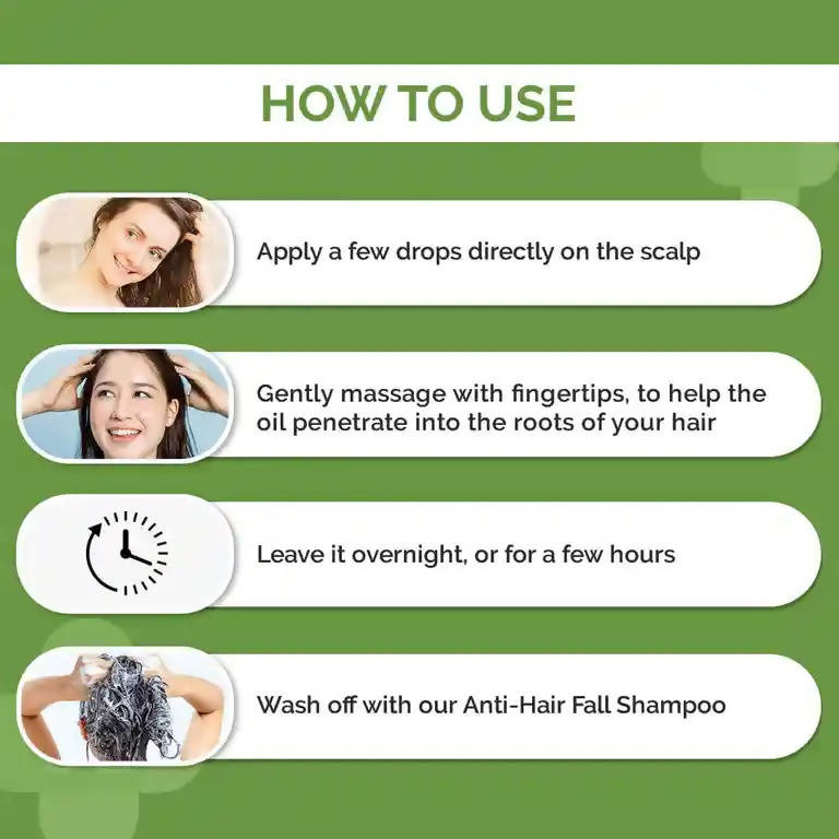 The Derma Co Anti-Hair Fall Oil for Enhanced Hair Growth