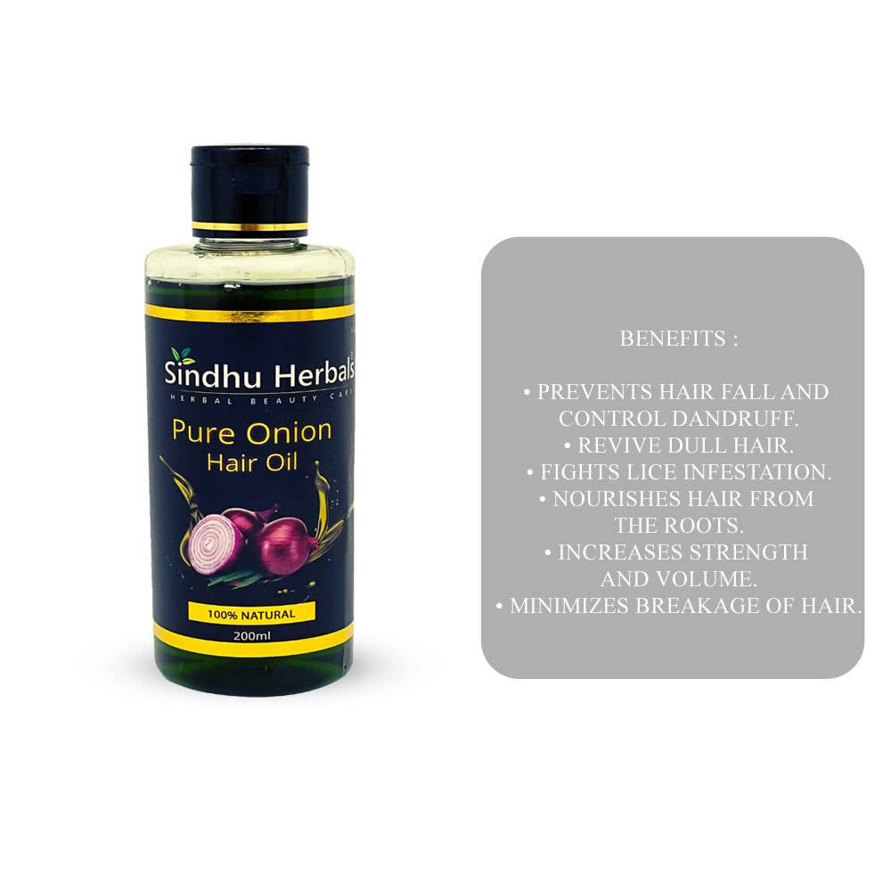 Sindhu Herbals Pure Onion Hair Oil