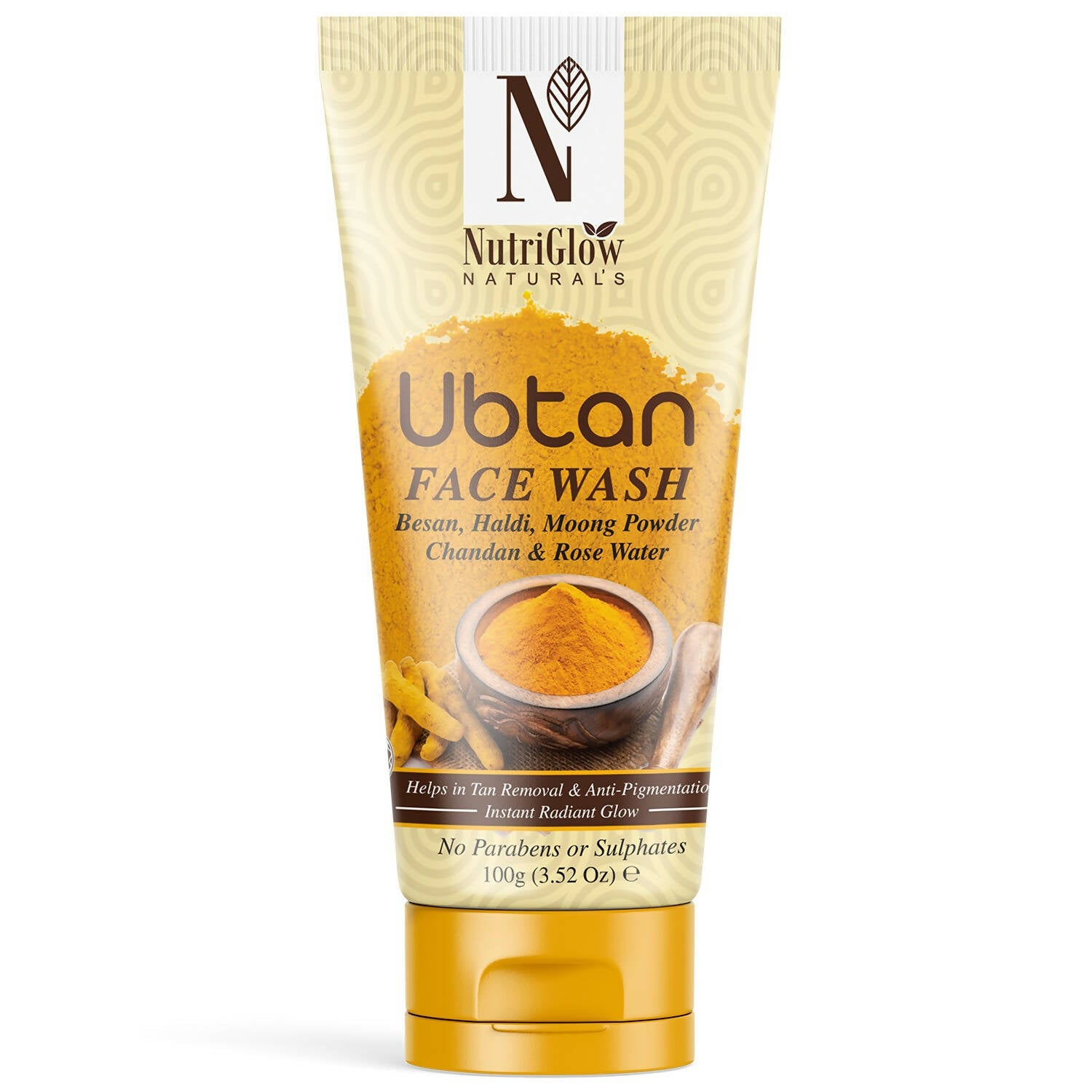 NutriGlow NATURAL'S Ubtan Face Wash - Distacart