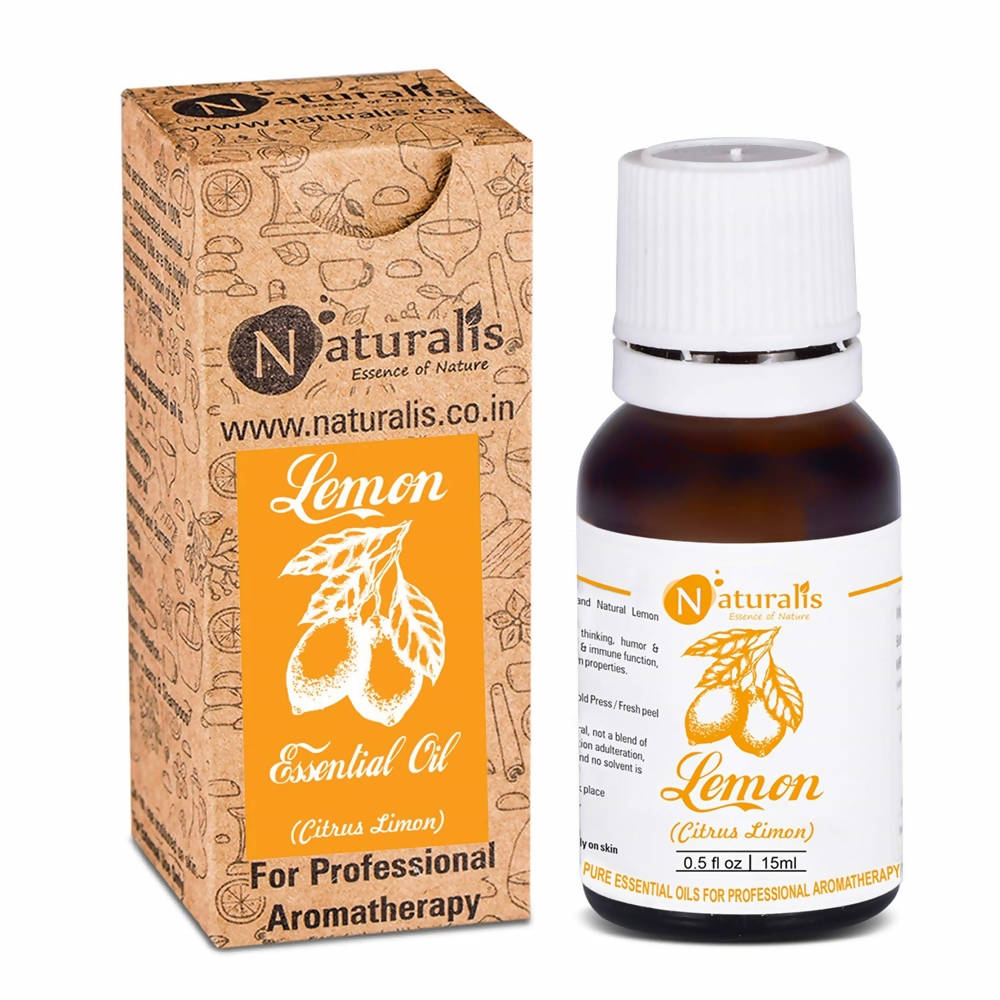 Naturalis Essence Of Nature Cold Pressed Lemon Essential Oil 15 ml