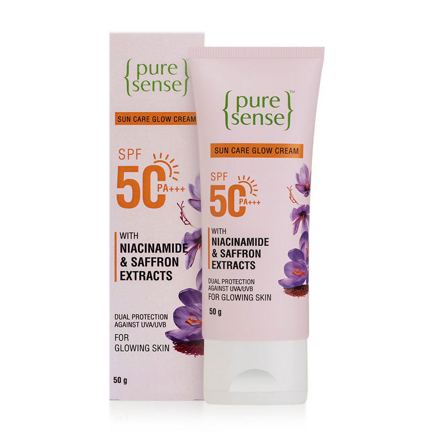 PureSense Sun Care Glow Cream With SPF 50+++ - Distacart