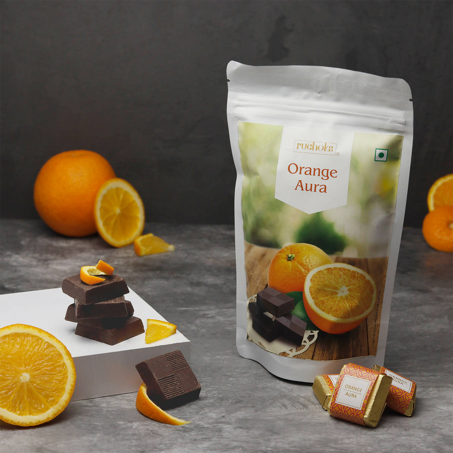 Dibha Ruchoks - Orange Aura Premium Chocolate - Distacart
