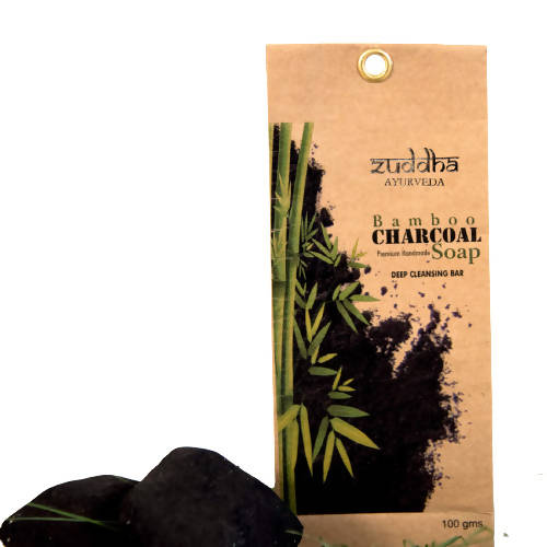 Zuddha Ayurveda Handmade Natural Charcoal Soap - Distacart