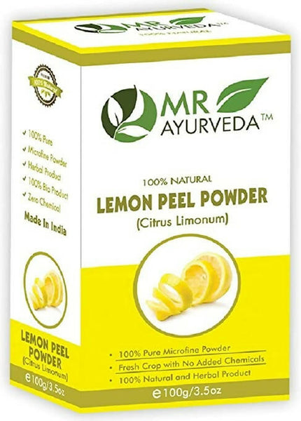 MR Ayurveda Lemon Peel Powder - Distacart