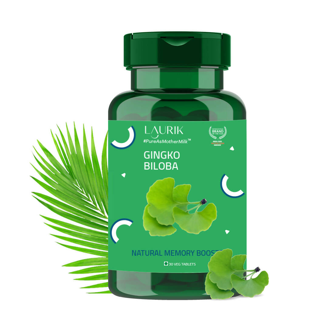 Laurik Foods Ginkgo Biloba 120 Mg Tablets - Distacart