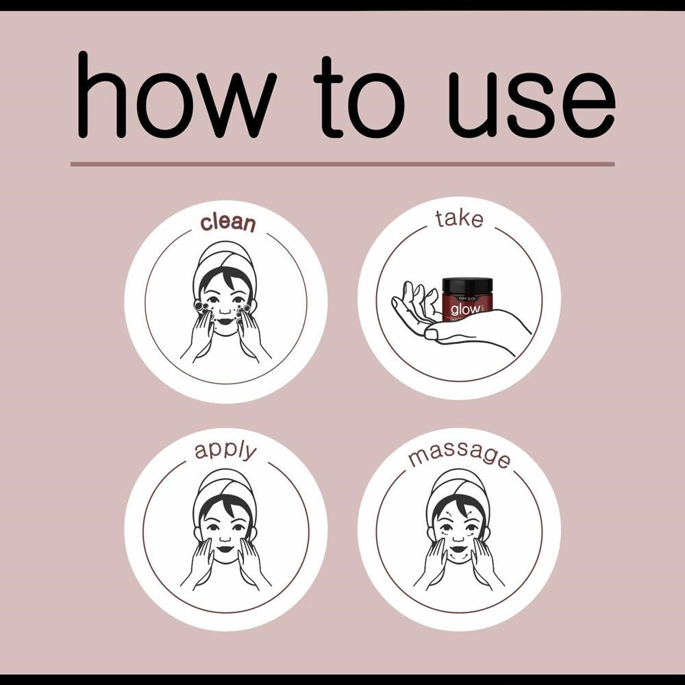 Bare Body Essentials Glow Cream how to use