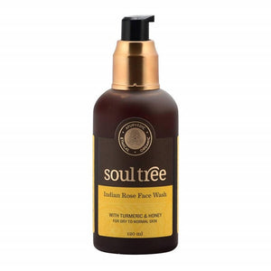 Soultree Indian Rose Face Wash With Turmeric & Honey