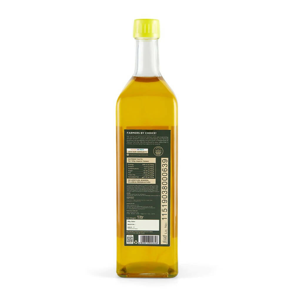 Two Brothers Organic Farms Cold-Pressed Niger Seed Oil - Distacart
