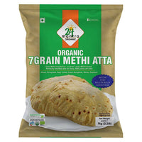 Thumbnail for 24 Mantra Organic 7Grain Methi Atta - Distacart