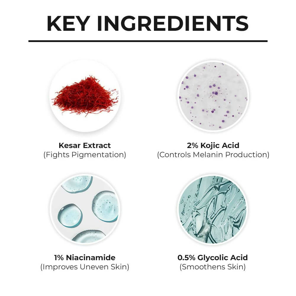 Dr. Sheth's Kesar & Kojic Daily Pigmentation Correction Cream - Distacart