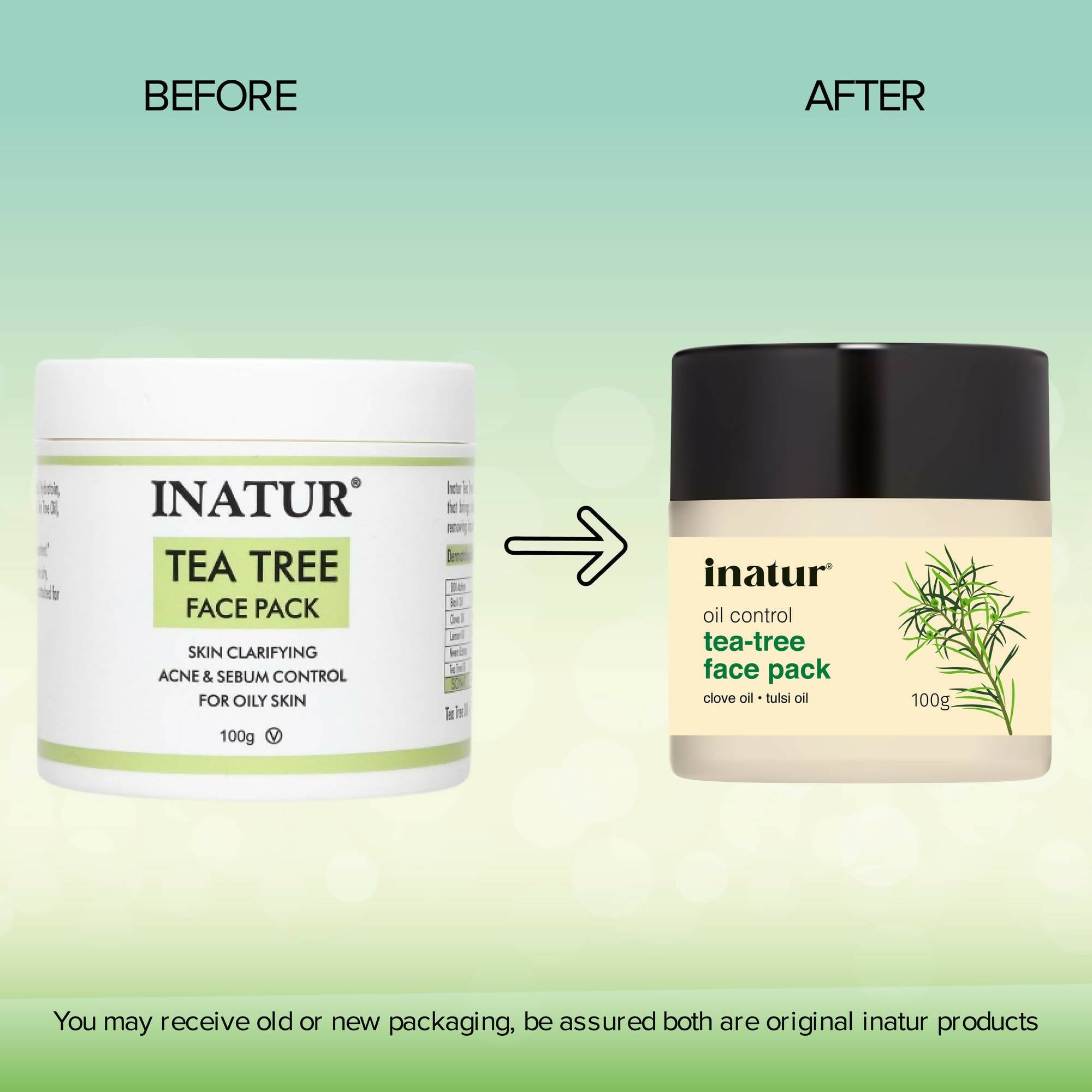 Inatur Tea Tree Face Pack - Distacart