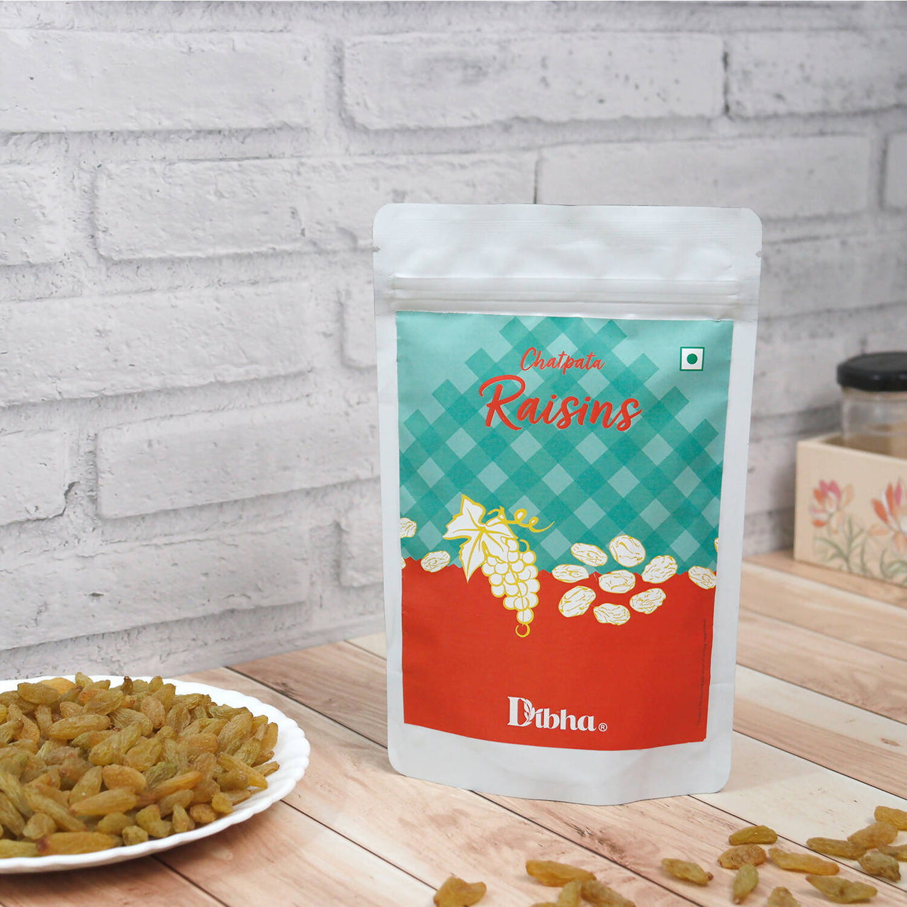 Dibha - Honest Snacking Chatpata Raisins - Distacart