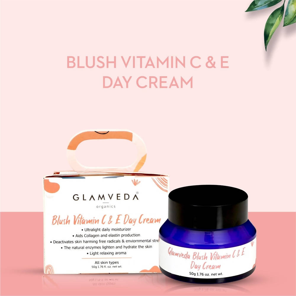 Glamveda Blush Vitamin C & E Hydrating Day Cream