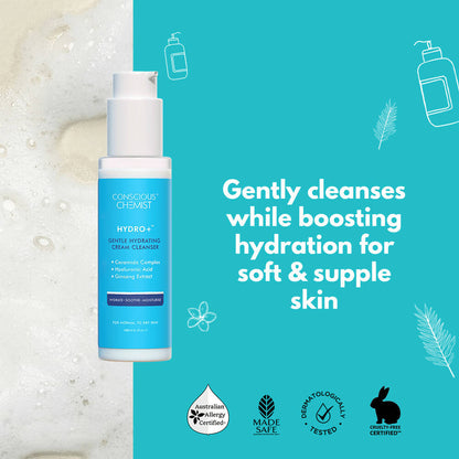 Conscious Chemist Gentle Hydrating Cream Cleanser - Distacart