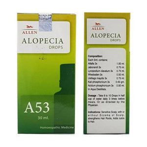 Allen Homeopathy A53 Alopecia