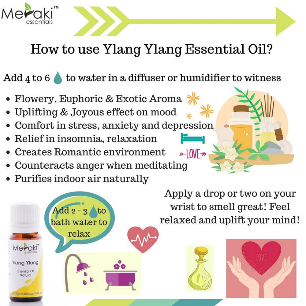 Meraki Essentials Ylang Ylang Essential Oil - Distacart