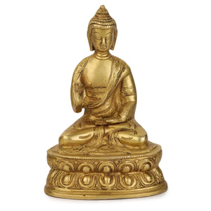 Devlok Brass Buddha Idol
