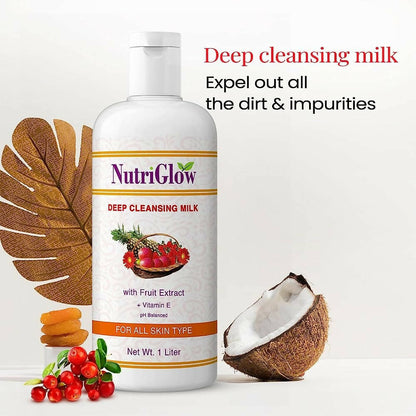 NutriGlow Deep Cleansing Milk - Distacart