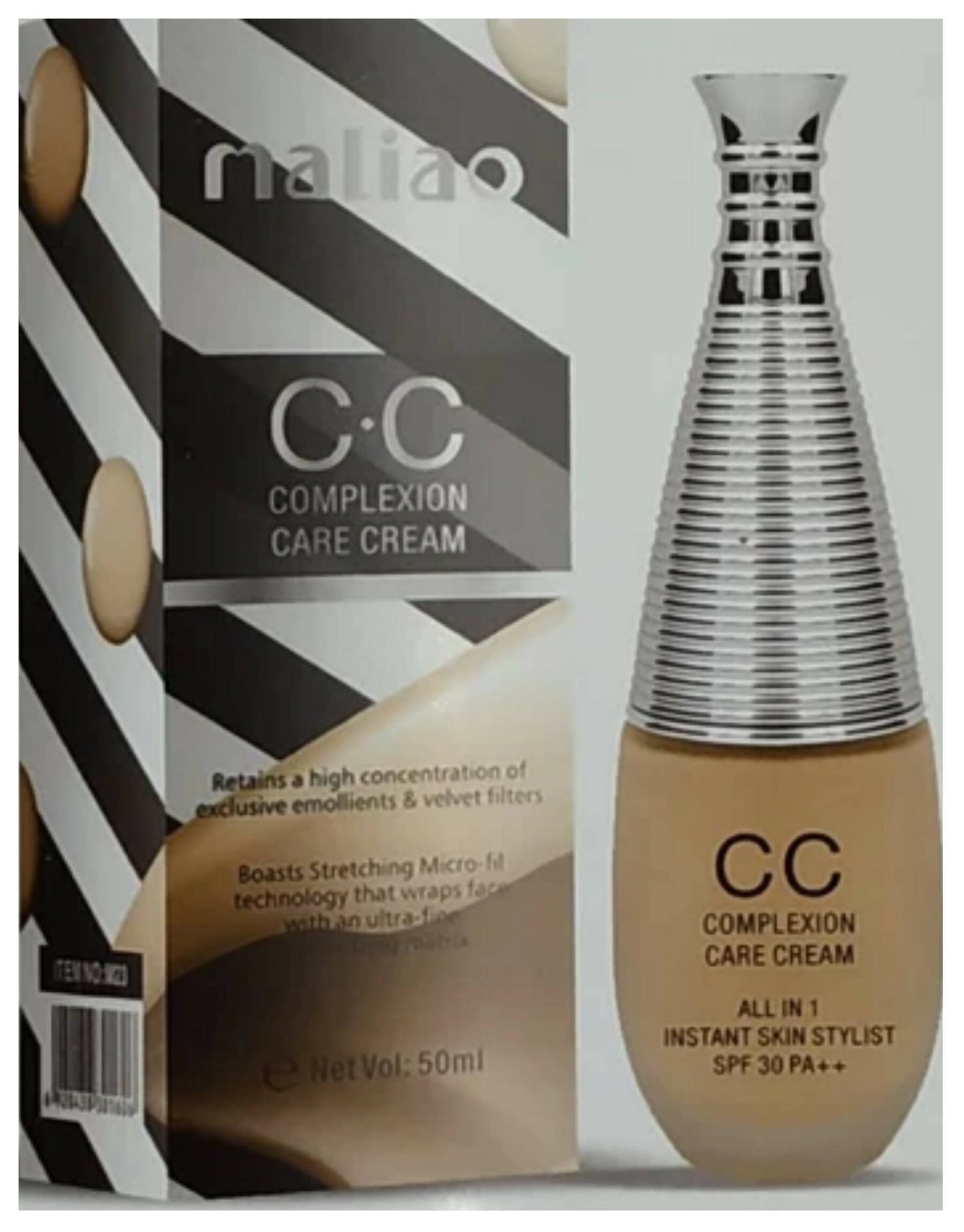 Maliao Cc All In 1 Instant Skin Stylist Foundation SPF 30 Pa++ - Distacart