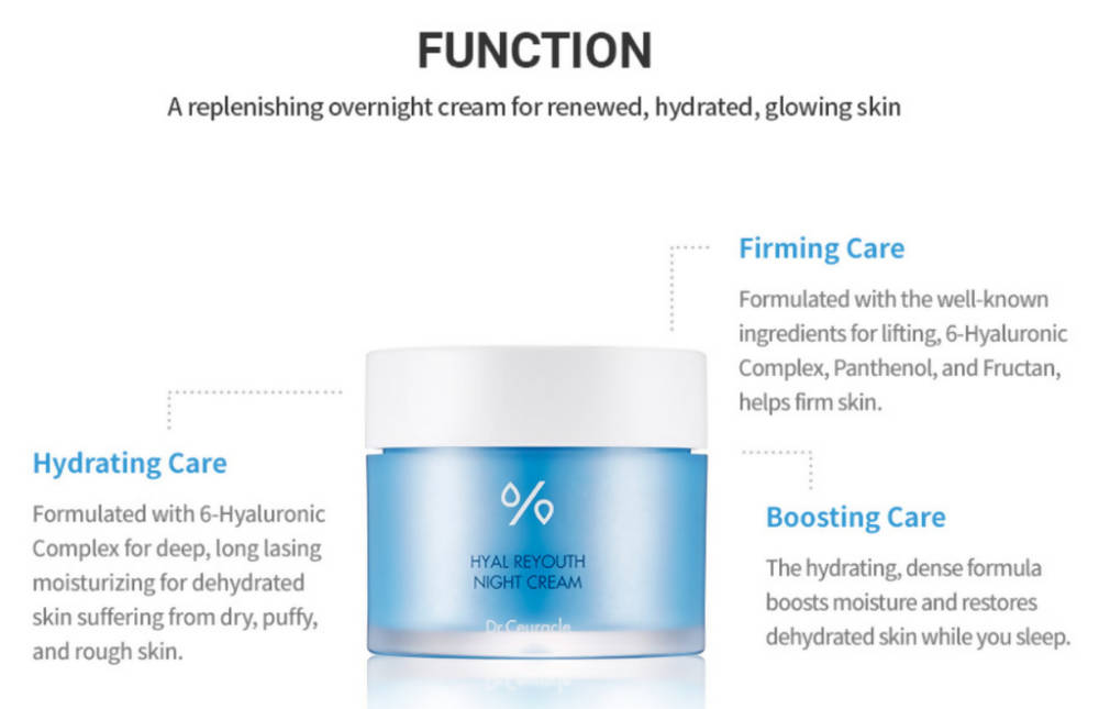 Dr.Ceuracle Hyal Reyouth Night Cream - Distacart