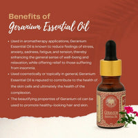 Thumbnail for Organicos Geranium Essential Oil - Distacart
