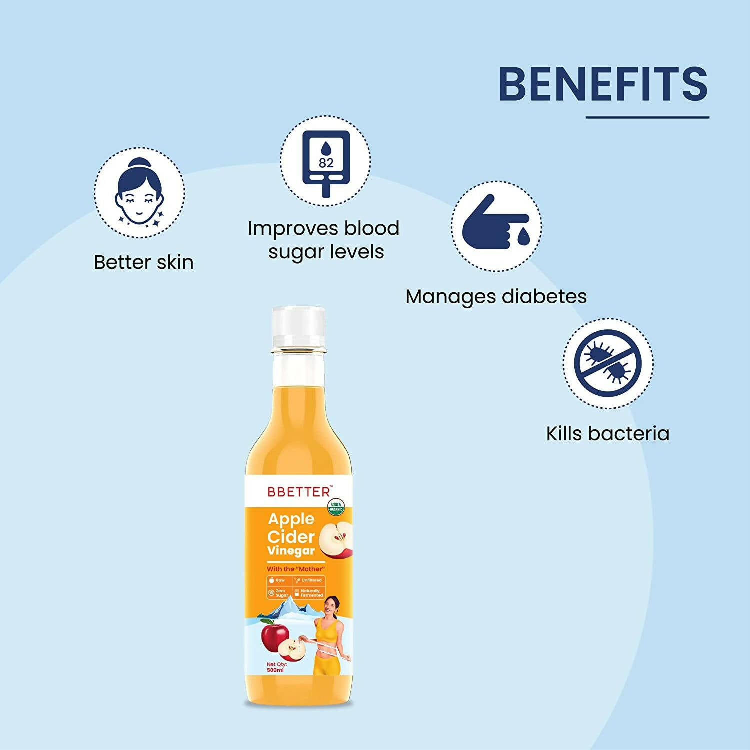 BBETTER Apple Cider Vinegar - Distacart