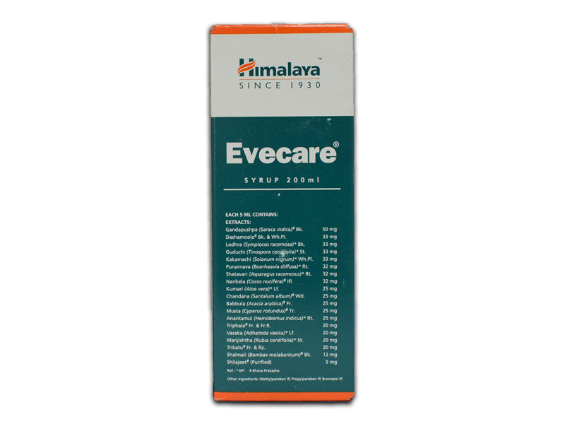 Himalaya Herbals - Evecare Syrup
