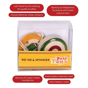 Desi Toys Yo-Yo & Spinner - Distacart