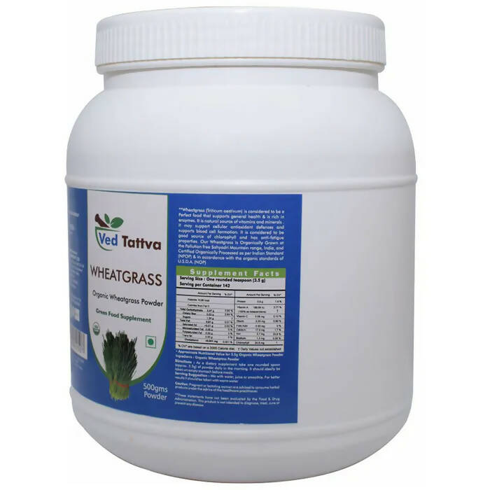 Ved Tattva Wheatgrass Powder - Distacart