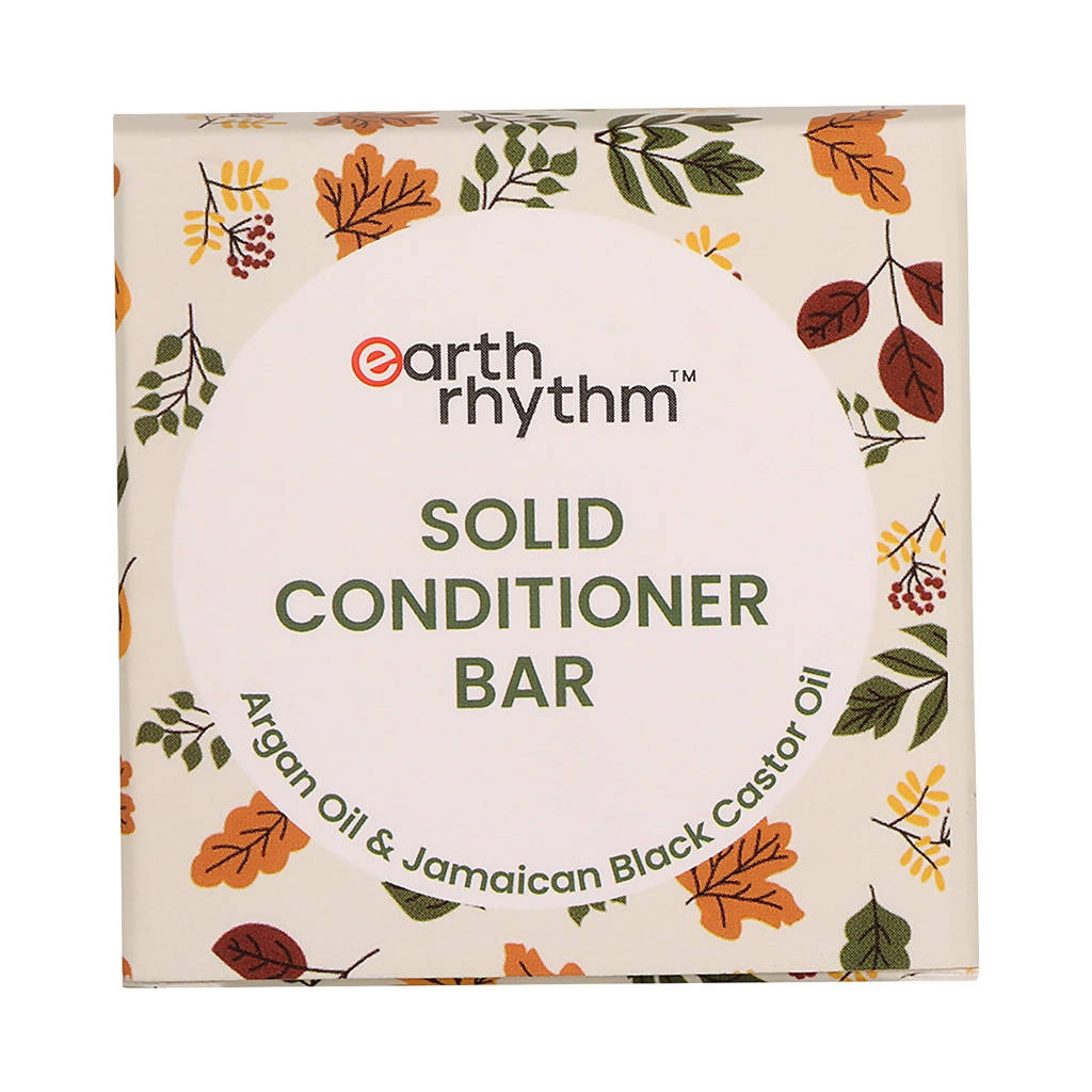 Earth Rhythm Solid Conditioner Bar – Argan Oil & Jamaican Black Castor Oil - Distacart