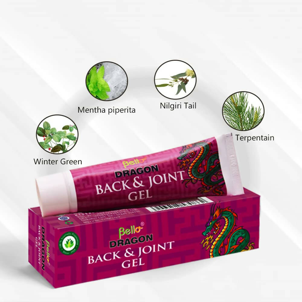 Bello Herbals Dragon Back & Joint Gel - Distacart