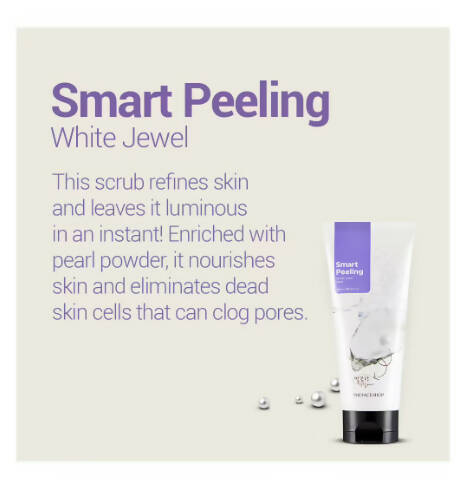The Face Shop Smart Peeling White Jewel Perle - Distacart