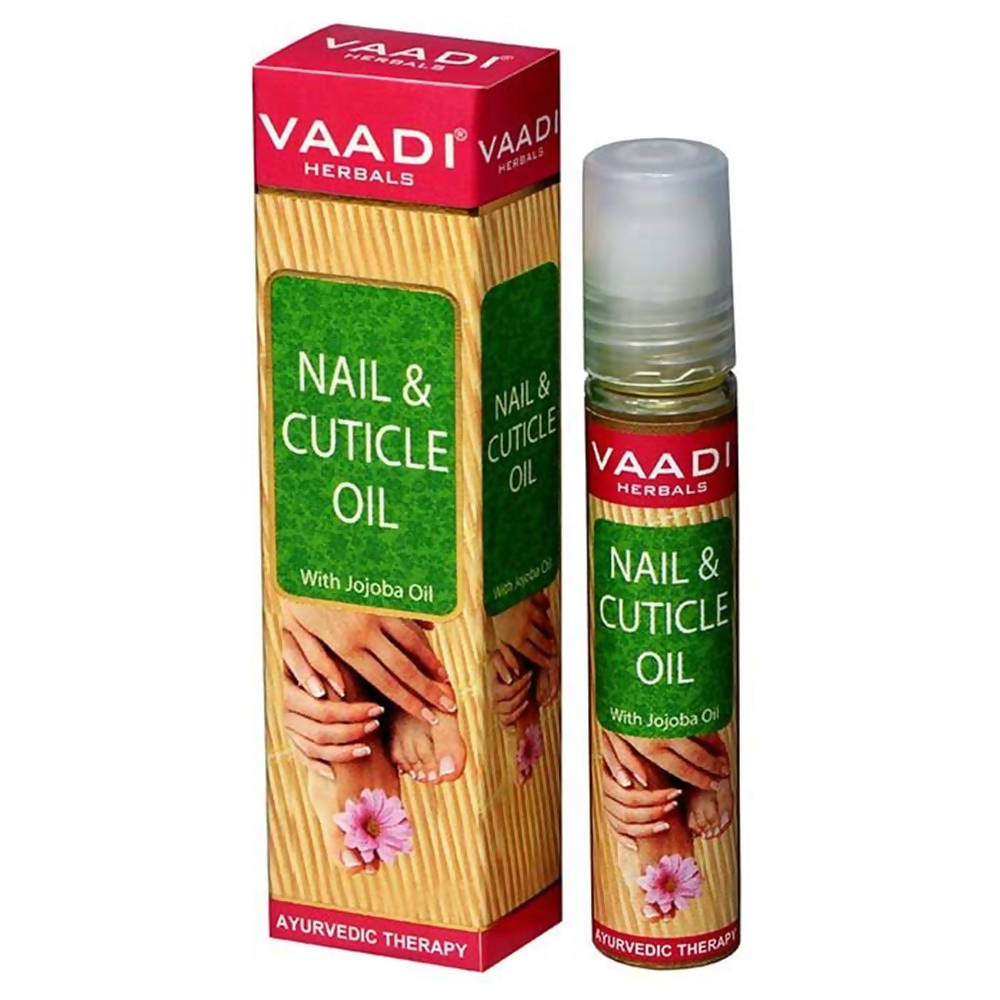 Vaadi Herbals Nail and Cuticle Oil with Jojoba Oil - Distacart