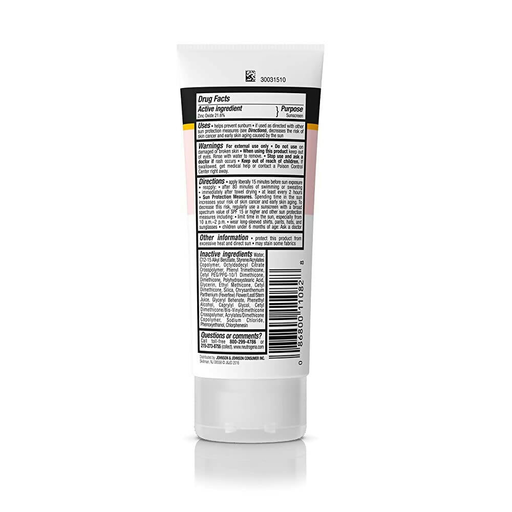Neutrogena Pure & Free Baby Sunscreen Broad Spectrum SPF 50 - Distacart