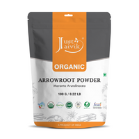 Thumbnail for Just Jaivik Organic Arrowroot Powder - Distacart
