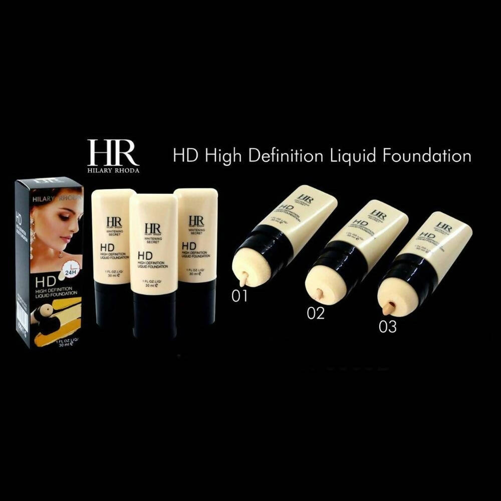 Hilary Rhoda Women's High Definition Liquid Foundation - Natural Beige - Distacart