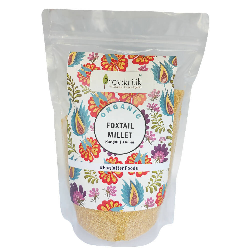 Praakritik Organic Foxtail Millets (Kangani) - Distacart