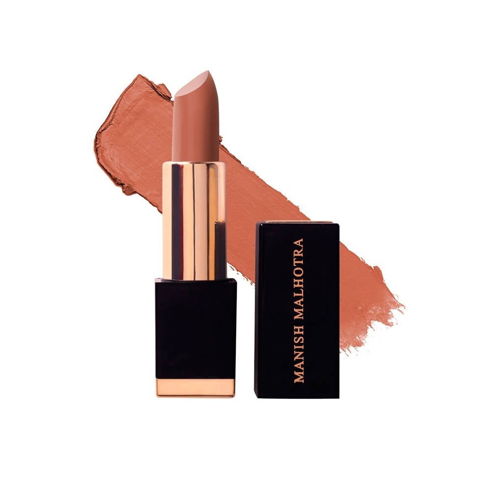 Manish Malhotra Hi-Shine Lipstick - Sunset Sienna - Distacart