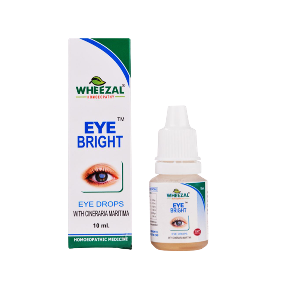 Wheezal Homeopathy Eye Bright Eye Drops